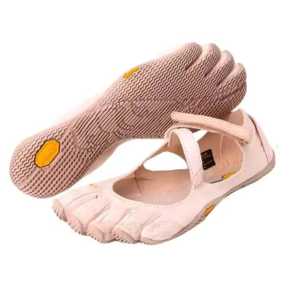 FlexiBare™ Barefoot Ballet Flats | Five-Toe Mary Jane Walking Shoes