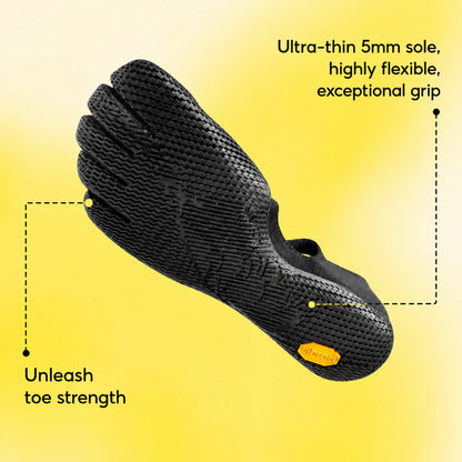 FlexiBare™ Barefoot Ballet Flats | Five-Toe Mary Jane Walking Shoes