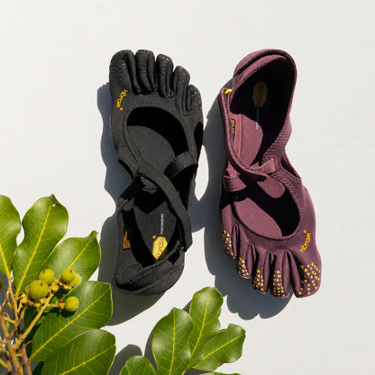 FlexiBare™ Barefoot Ballet Flats | Five-Toe Mary Jane Walking Shoes